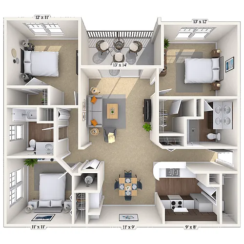 Floor plan 32A