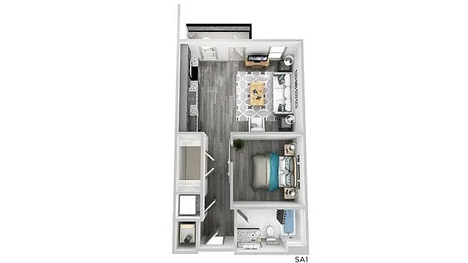 Floor plan SA1