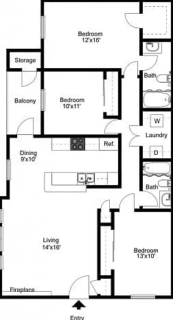 Click the button below to utilize the virtual move-in tool to plan your room layout! Click the button below to utilize the virtual move-in tool to plan your room layout!