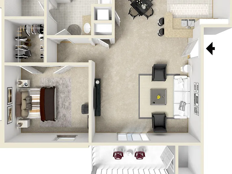 The Vineyard of Olive Branch Apartment Homes — Photo 34