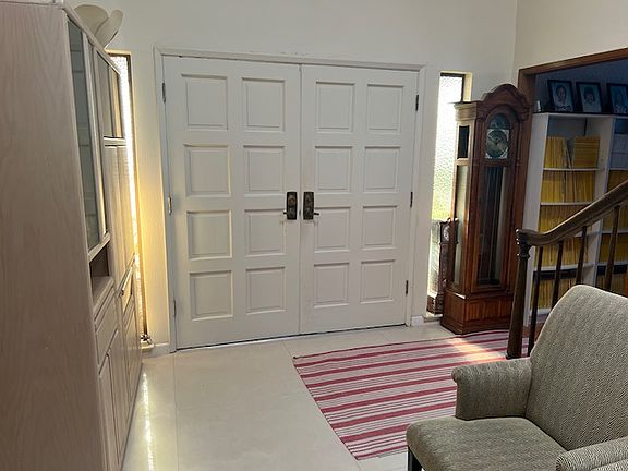 Front door & the foyer