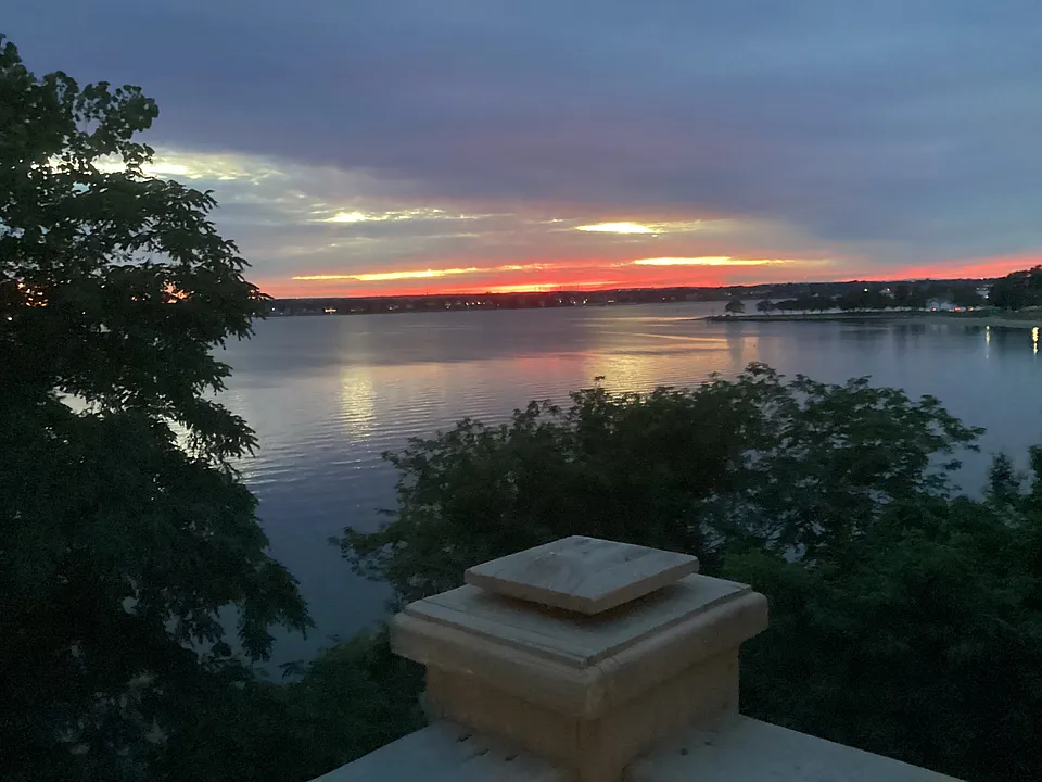 Sunset across the Bay