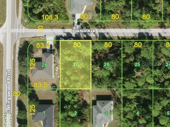 18017 POSTON AVENUE LOT 27, PORT CHARLOTTE, FL 33948