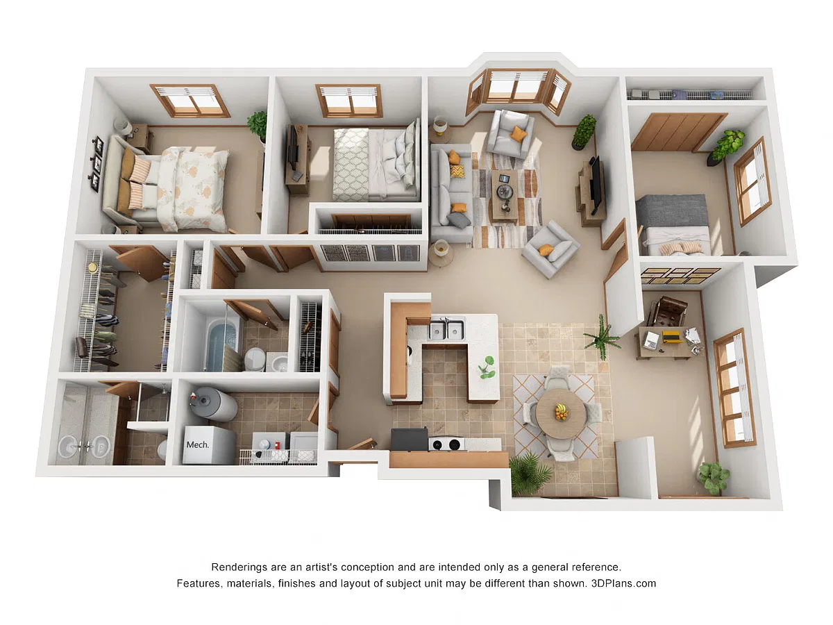 Floor plan Marseille
