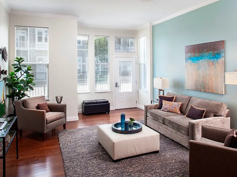 Sleek Hardwood Flooring in Our Phase II Apartments