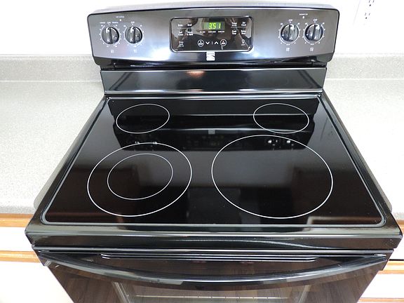 New Glass Top Stove