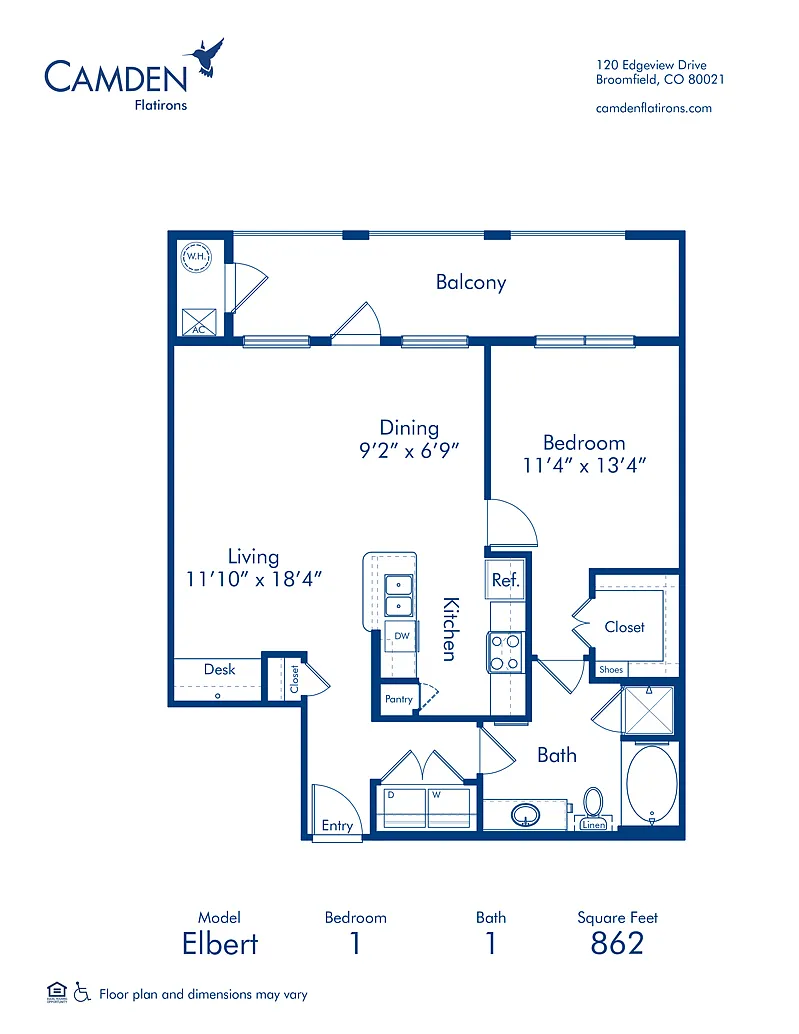Floor plan Elbert