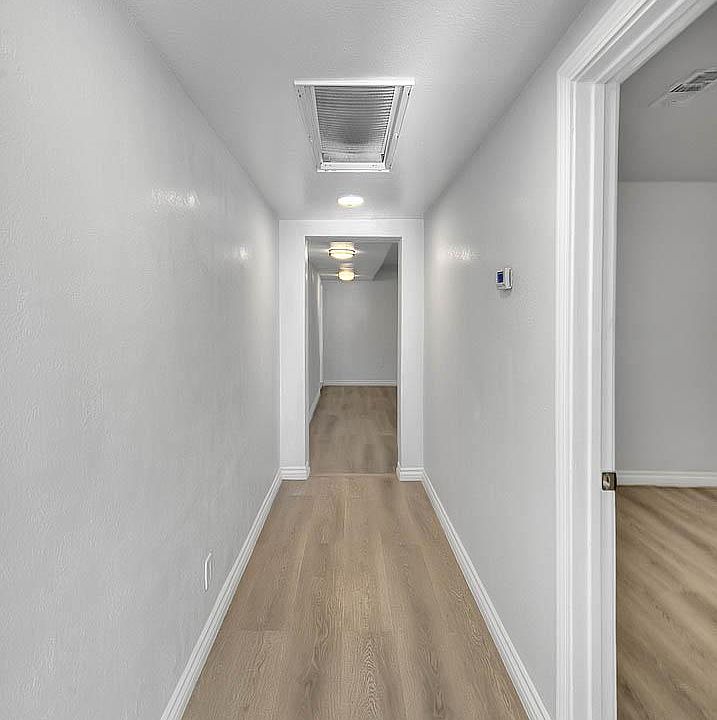 back unit hallway