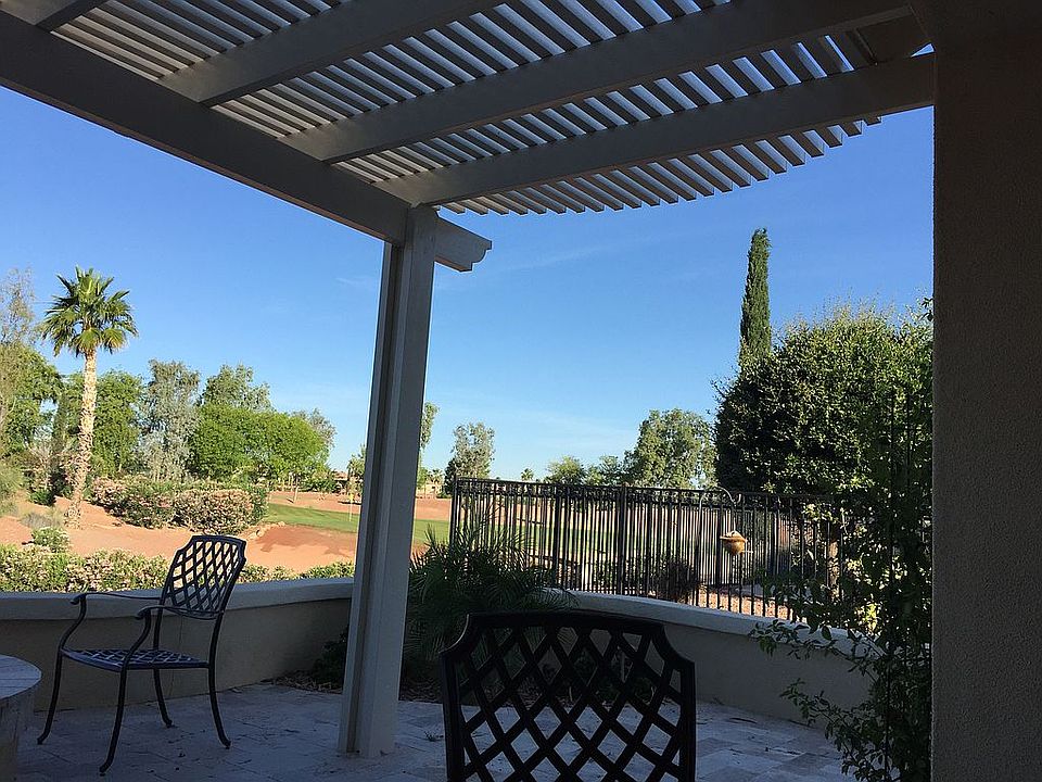 Rear patio 