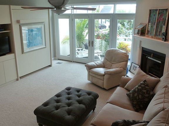 Spacious Living Room with Murphy Bed
