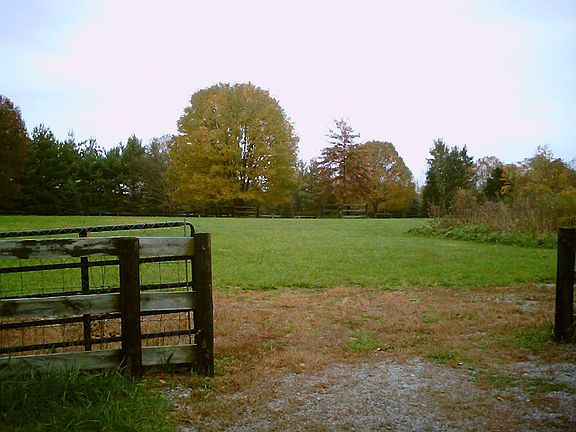 One of the several pastures,  each with underground water and electric access