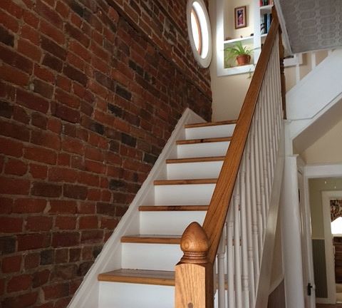 stairway inside front door