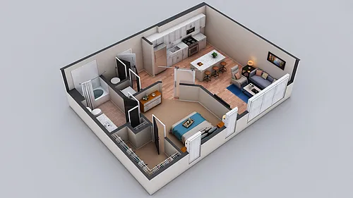 Floor plan S1 - The Howard