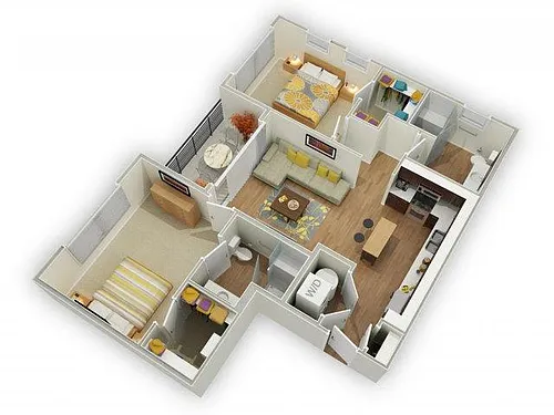 Floor plan B1