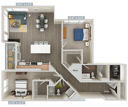 Floor plan B15-1270
