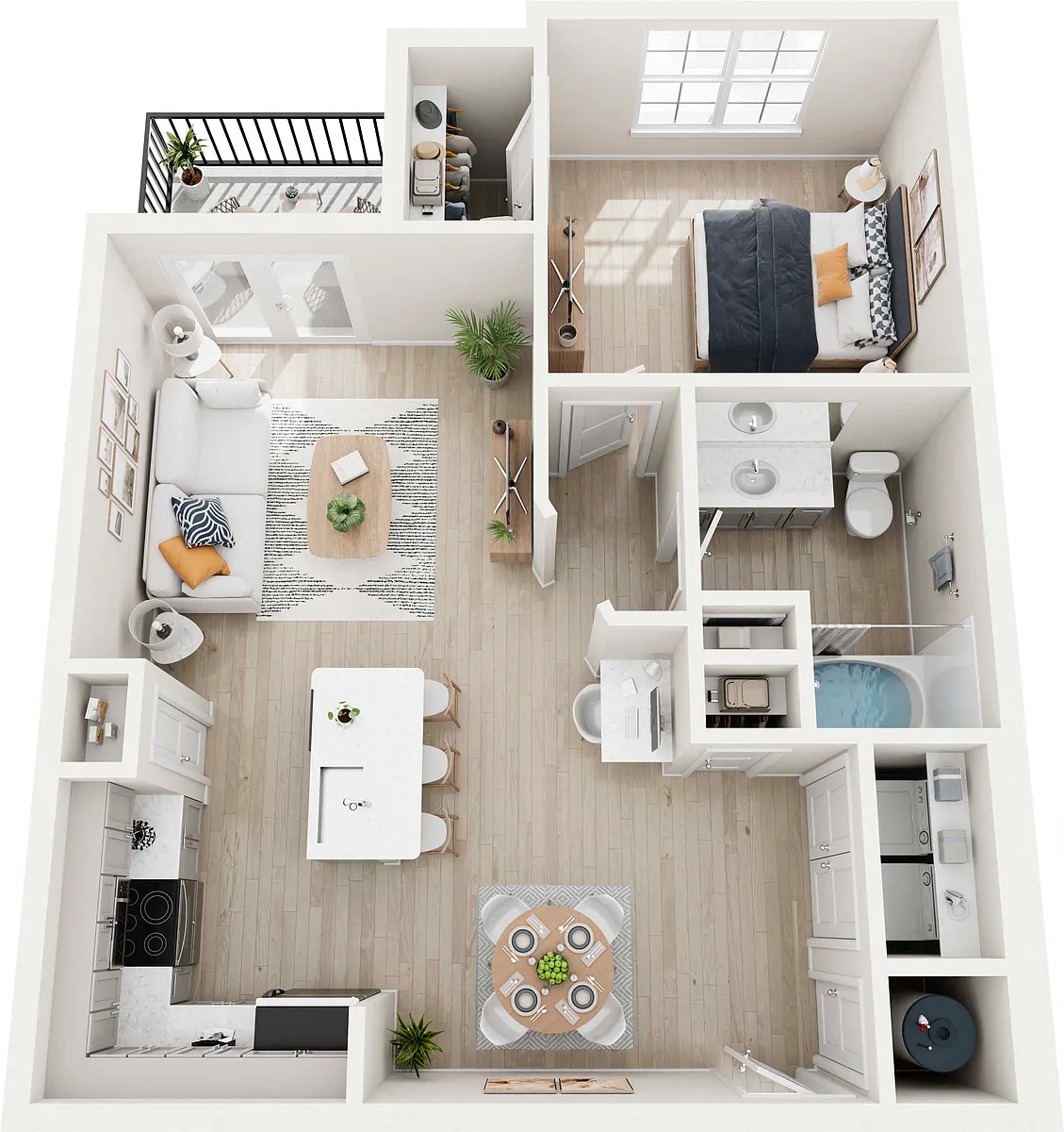 Floor plan The Moore