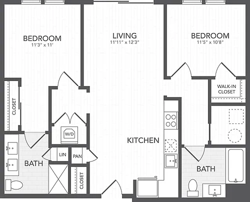 Floor plan B1