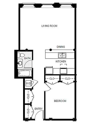 Floor plan 1B-B