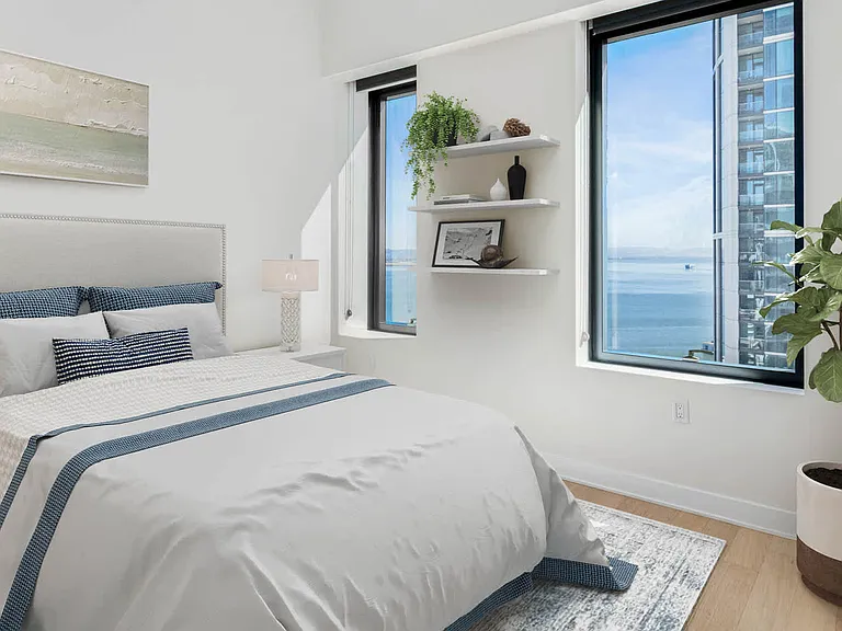 Bedroom with Hard Surface Flooring