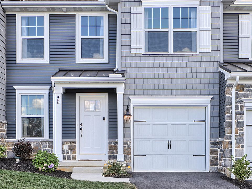 Dempsey Plan, Mayapple Woods Designer Townhomes, Annville, PA 17003