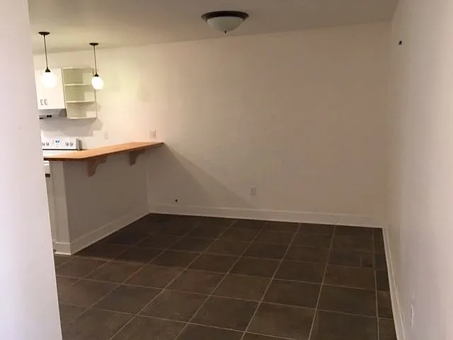Downstairs apt dining room off the kitchen