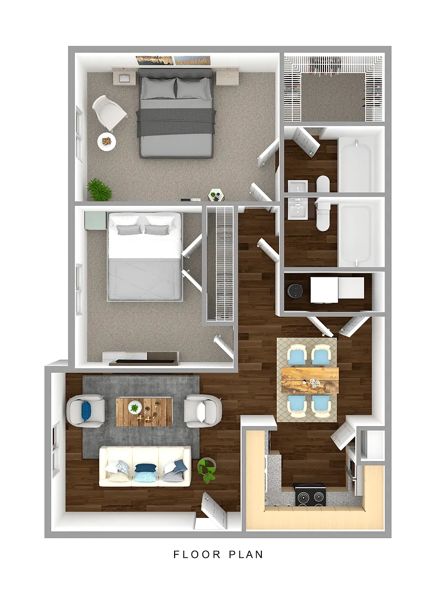 Floor plan The York