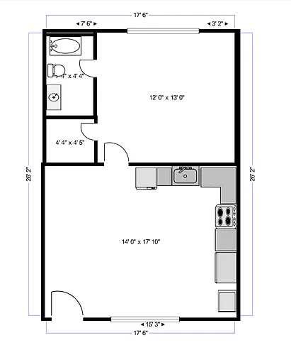 Floor plan A1