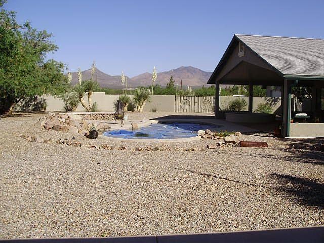 Backyard w/ mountain views