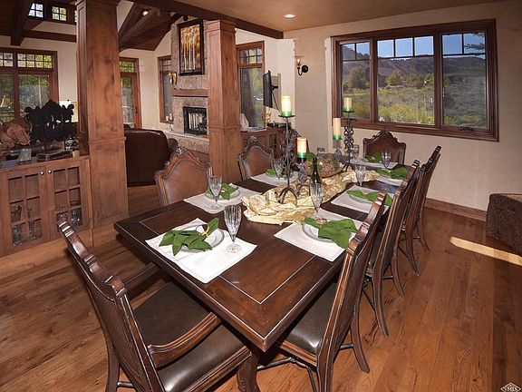 open formal dining room