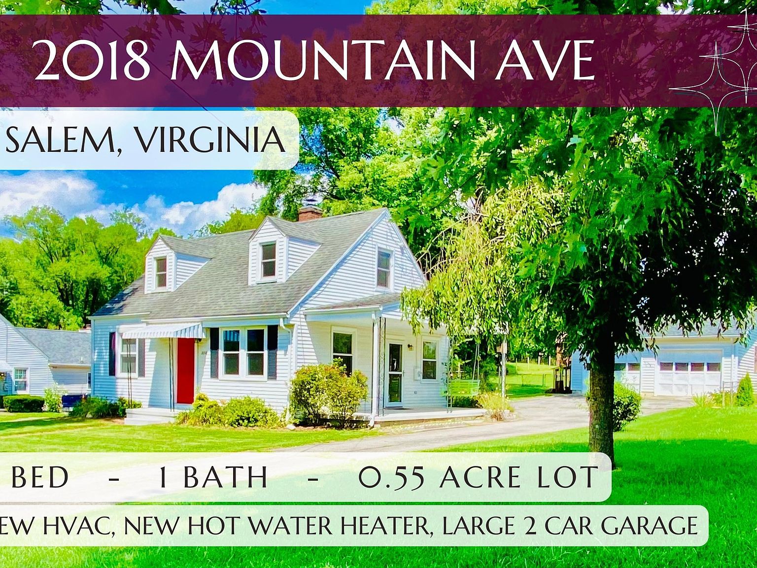2018 Mountain Ave, Salem, VA 24153 MLS 900069 Zillow