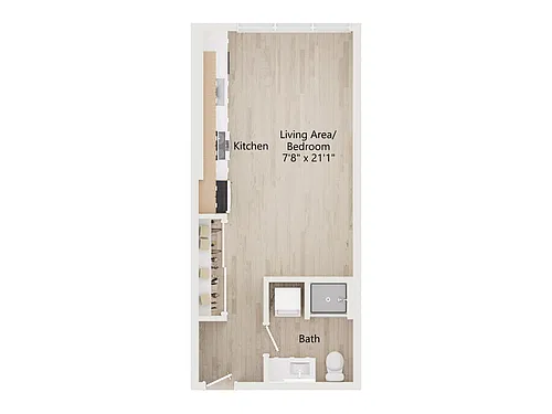 Floor plan S1MFTE80