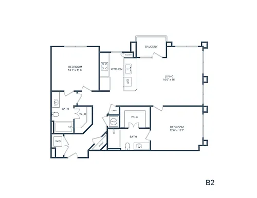 Floor plan B2