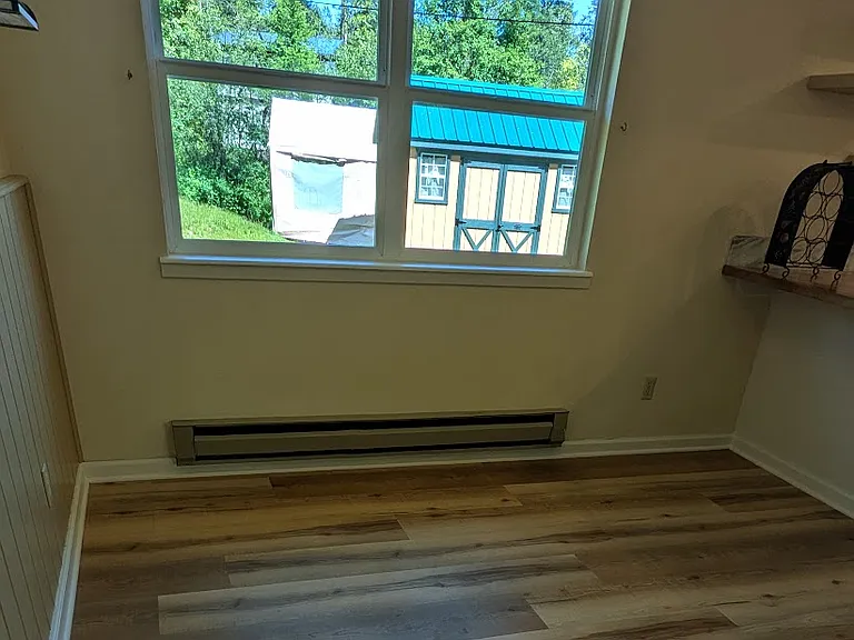 Dining room window.