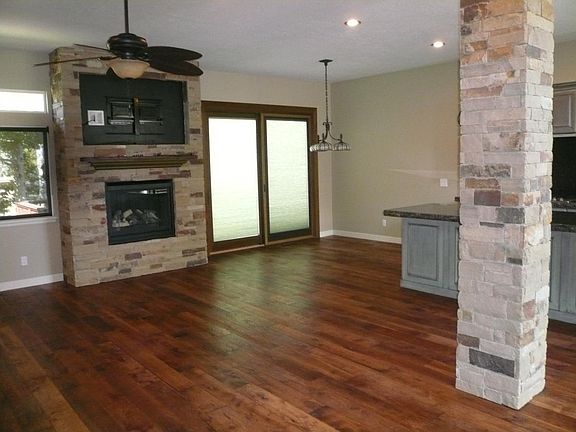 Living area with TV Mount Above Fireplace
