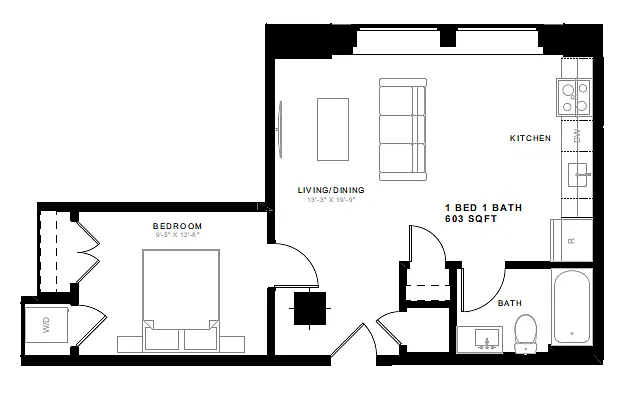Floor plan The Raleigh