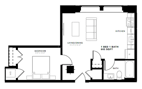 Floor plan The Raleigh