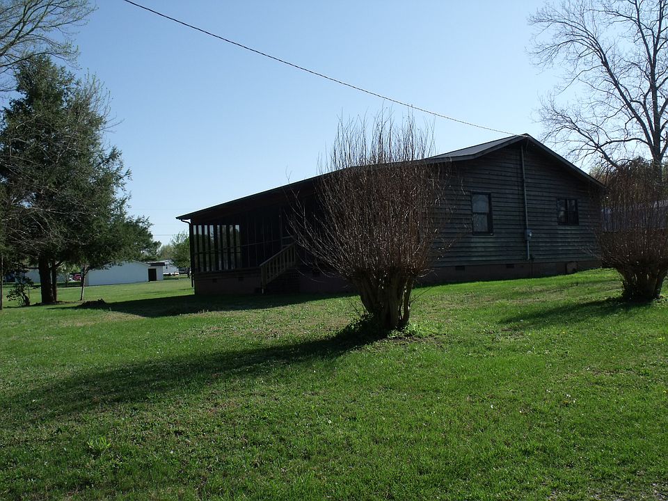 Front of house with porch