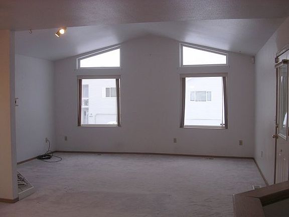 Large, open Living Room with Vaulted Ceilings