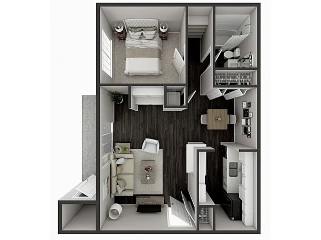Floor plan Small Laurel