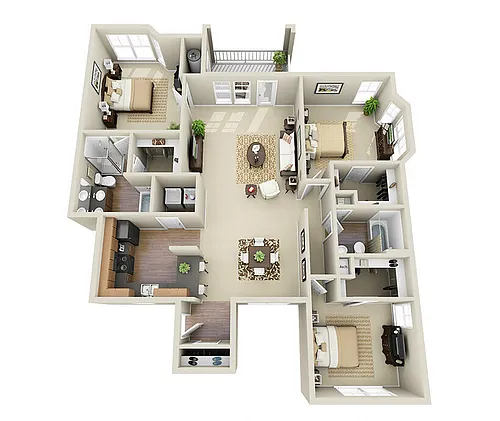 Floor plan The Crowell II