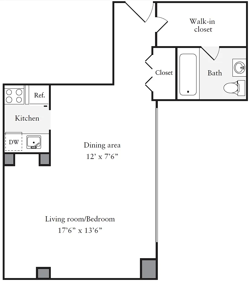 Floor plan S1-500sq-Tier10