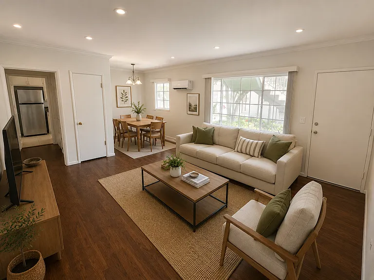 Living Room & Dining Room