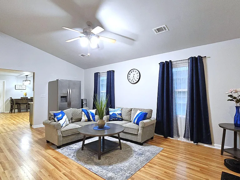 Living room and fridge 2