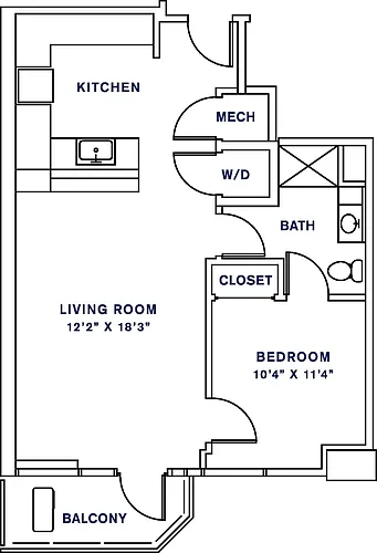 Floor plan A1