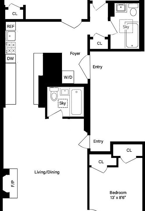 2nd image of 75 Perry St #Penthouse