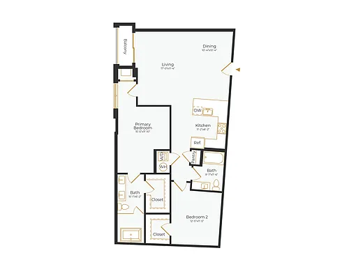 Floor plan B16