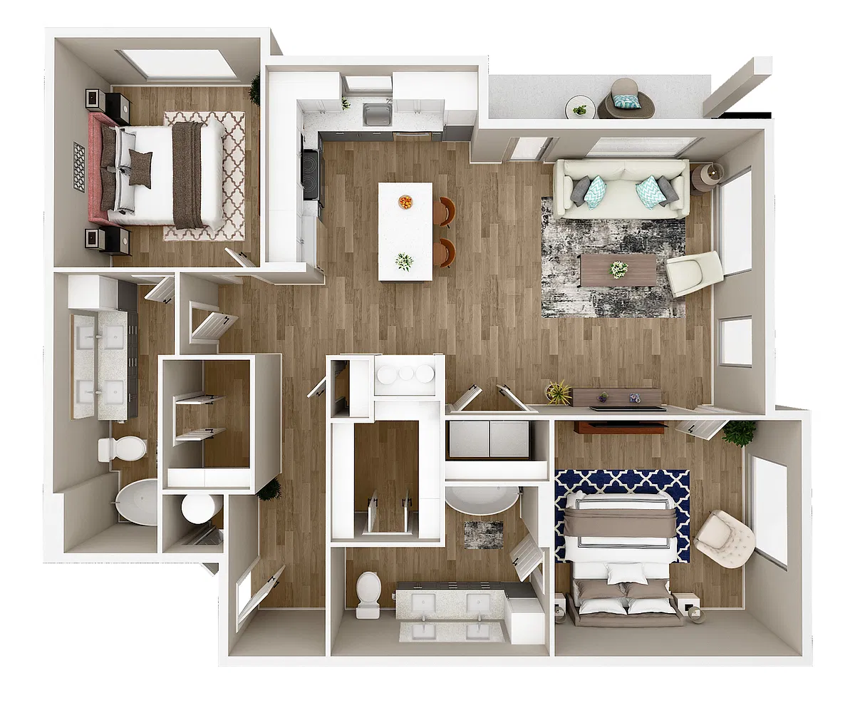 Floor plan B2