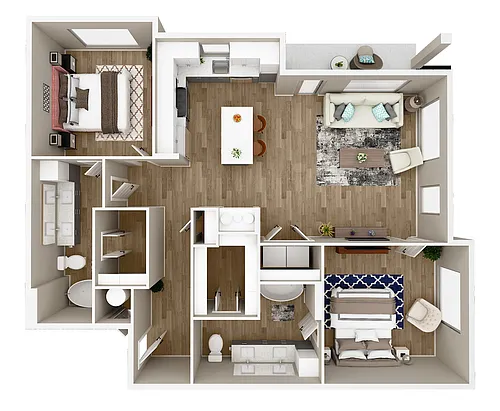 Floor plan B2