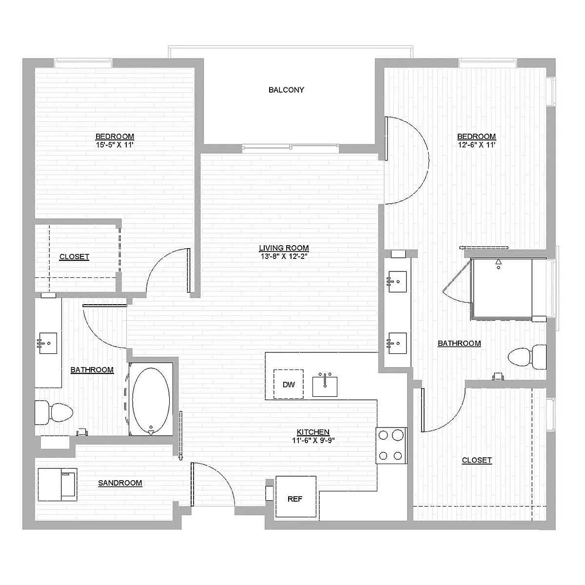 Floor plan B11