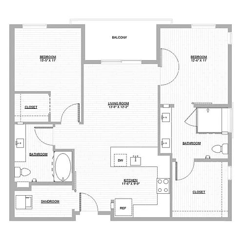 Floor plan B11